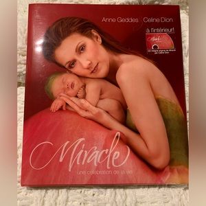Celine Dion music CD book in French
